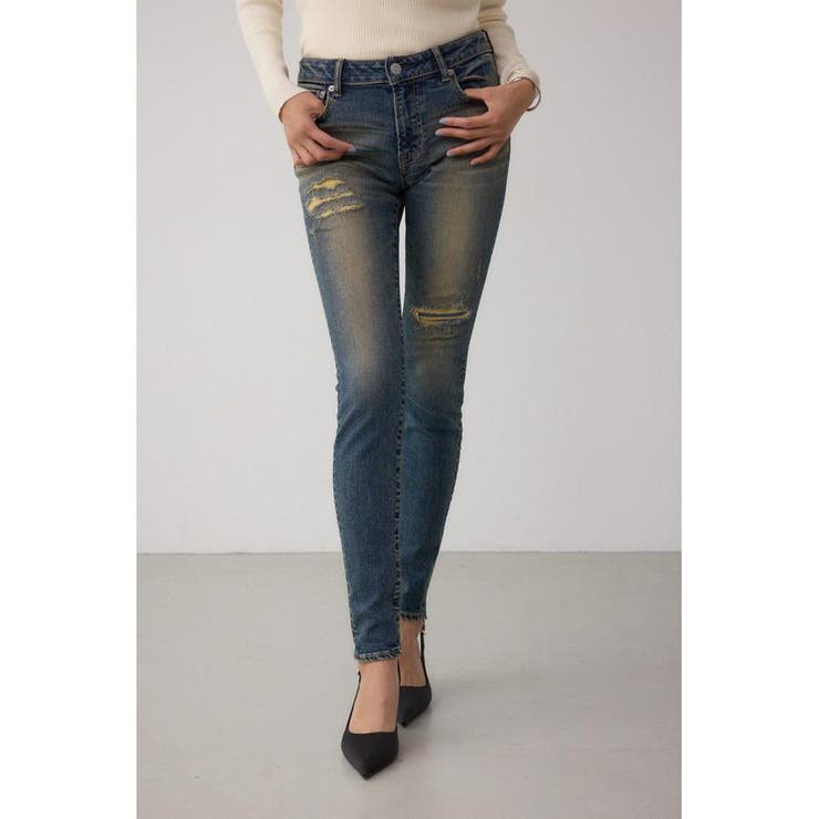 AZUL DENIM リペアスキニーデニム | AZUL BY MOUSSY | 詳細画像12 