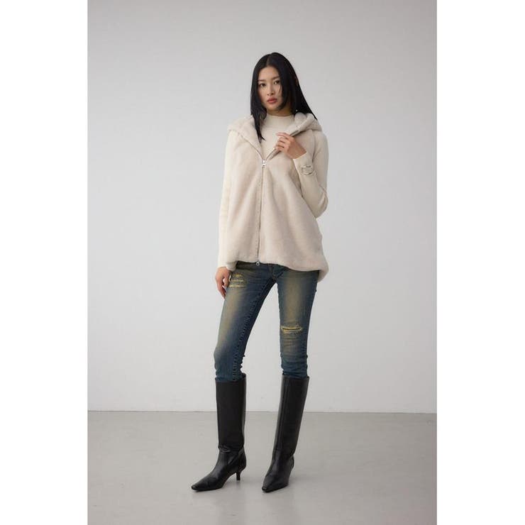 AZUL DENIM リペアスキニーデニム | AZUL BY MOUSSY | 詳細画像14 