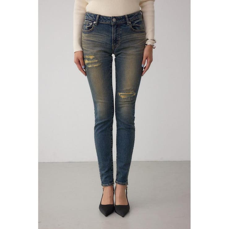 AZUL DENIM リペアスキニーデニム | AZUL BY MOUSSY | 詳細画像15 