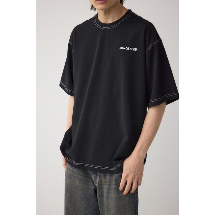 オープンステッチロゴTシャツ | AZUL BY MOUSSY | 詳細画像14 