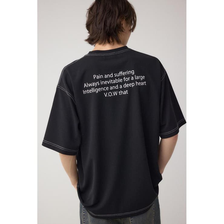 オープンステッチロゴTシャツ | AZUL BY MOUSSY | 詳細画像23 