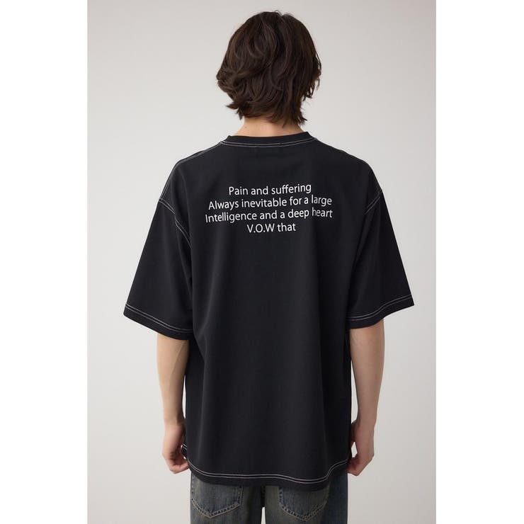 オープンステッチロゴTシャツ | AZUL BY MOUSSY | 詳細画像20 