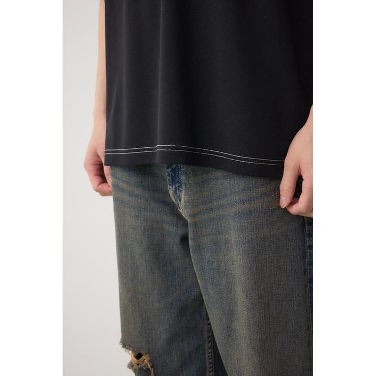 オープンステッチロゴTシャツ | AZUL BY MOUSSY | 詳細画像26 
