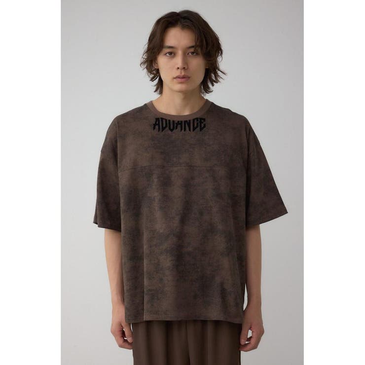 ムラ柄ロゴプリントTシャツ | AZUL BY MOUSSY | 詳細画像15 