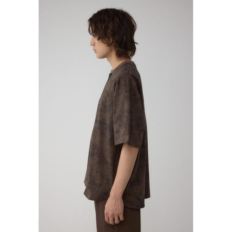 ムラ柄ロゴプリントTシャツ | AZUL BY MOUSSY | 詳細画像16 