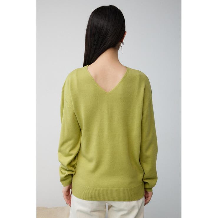 ヌーディー2WAYVネックニットトップス | AZUL BY MOUSSY | 詳細画像42 