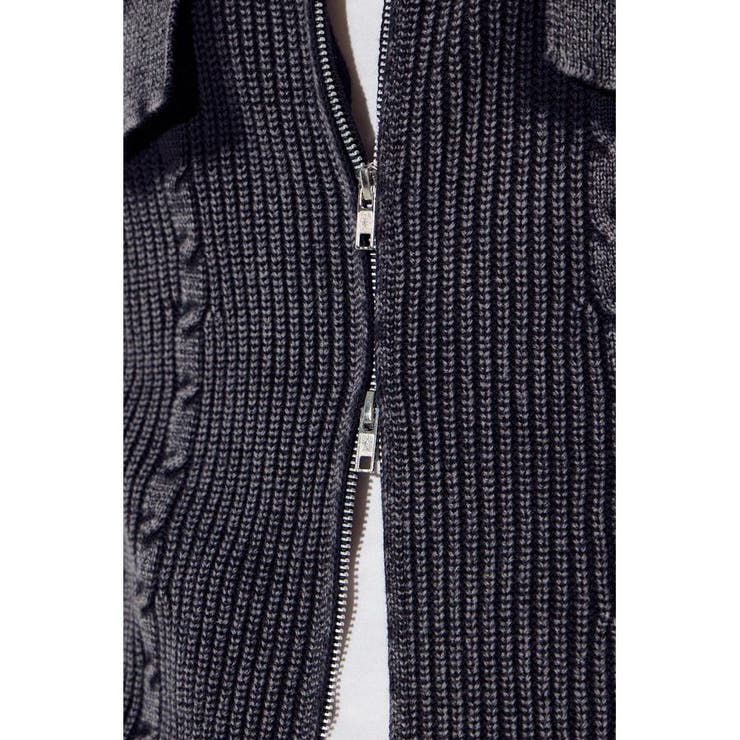 ヴィンテージウォッシュニットカーディガン | AZUL BY MOUSSY | 詳細画像12 