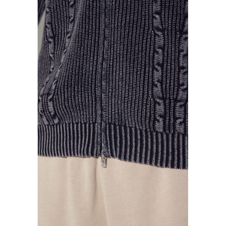 ヴィンテージウォッシュニットカーディガン | AZUL BY MOUSSY | 詳細画像13 