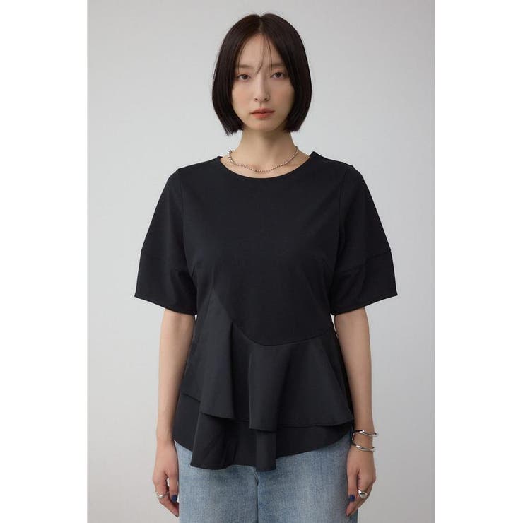ペプラムカットフレアトップス | AZUL BY MOUSSY | 詳細画像14