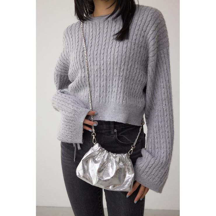 メタルチェーンポシェットバッグ | AZUL BY MOUSSY | 詳細画像24 