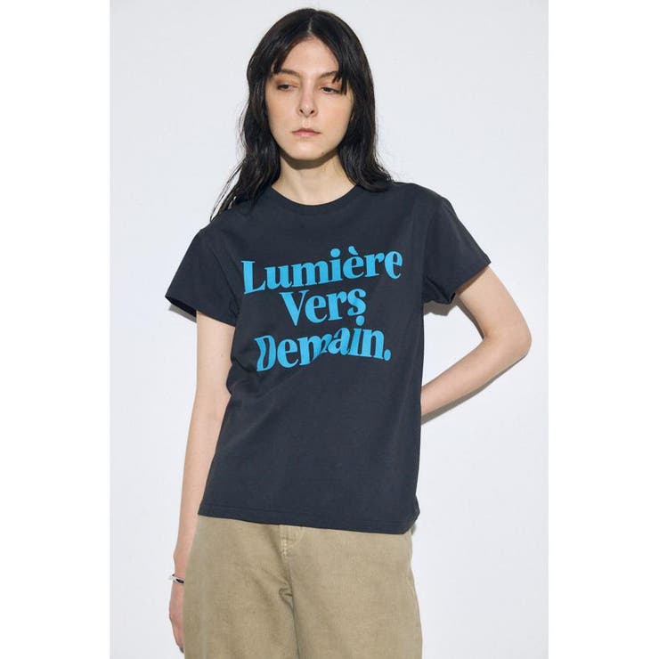 メッセージロゴ半袖Tシャツ | AZUL BY MOUSSY | 詳細画像13 