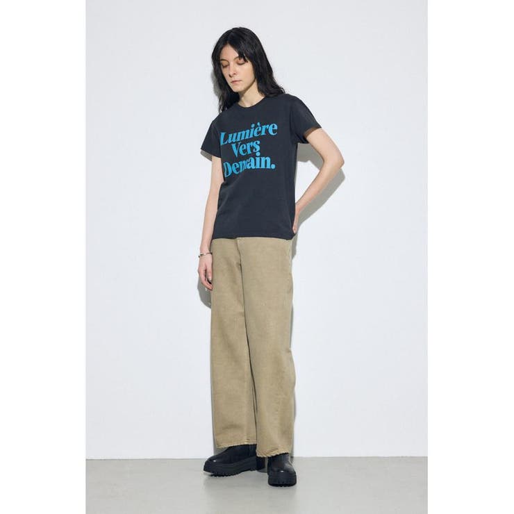 メッセージロゴ半袖Tシャツ | AZUL BY MOUSSY | 詳細画像18 