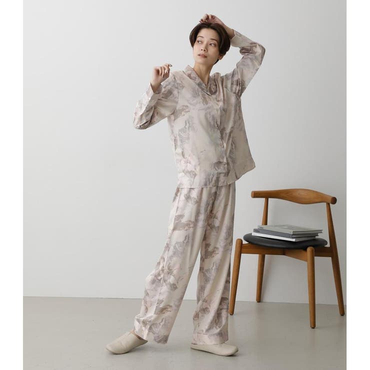 T／H SATIN FLOWER PAJAMAS[品番：AZLW0019367]｜AZUL BY MOUSSY