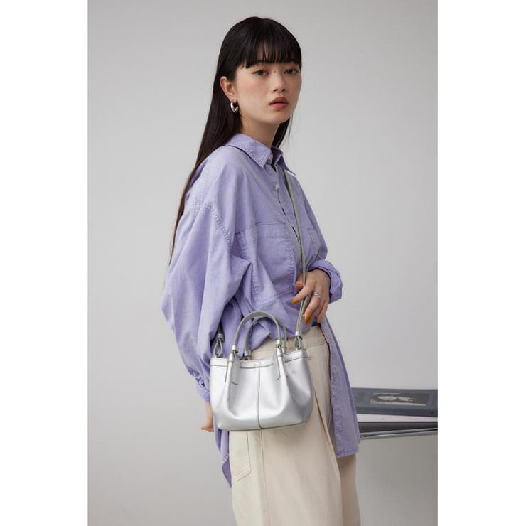 ラウンドミニショルダーバッグ[品番：AZLW0022440]｜AZUL BY