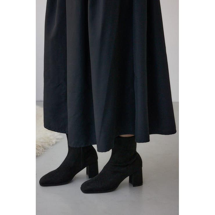 布帛ドッキングドレープニットワンピース | AZUL BY MOUSSY | 詳細画像12 