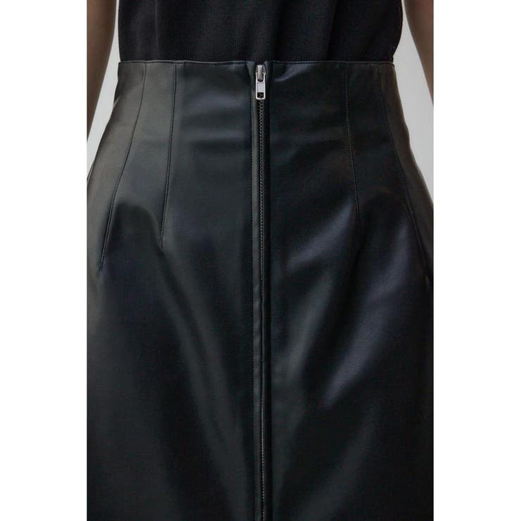 フェイクレザー/スエードジップタイトスカート | AZUL BY MOUSSY | 詳細画像19 