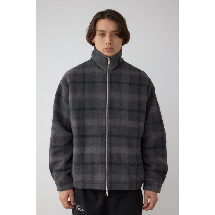 起毛スタンドカラージップアップブルゾン | AZUL BY MOUSSY | 詳細画像31 