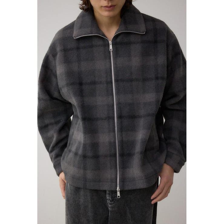 起毛スタンドカラージップアップブルゾン | AZUL BY MOUSSY | 詳細画像16 