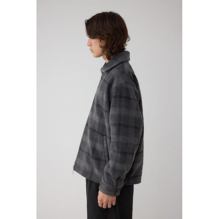 起毛スタンドカラージップアップブルゾン | AZUL BY MOUSSY | 詳細画像23 