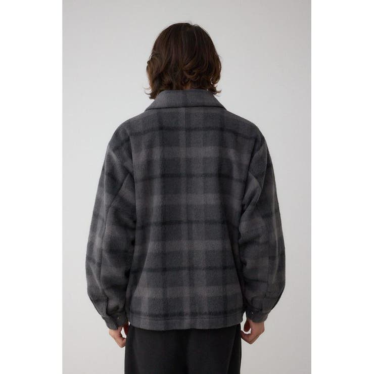 起毛スタンドカラージップアップブルゾン | AZUL BY MOUSSY | 詳細画像24 