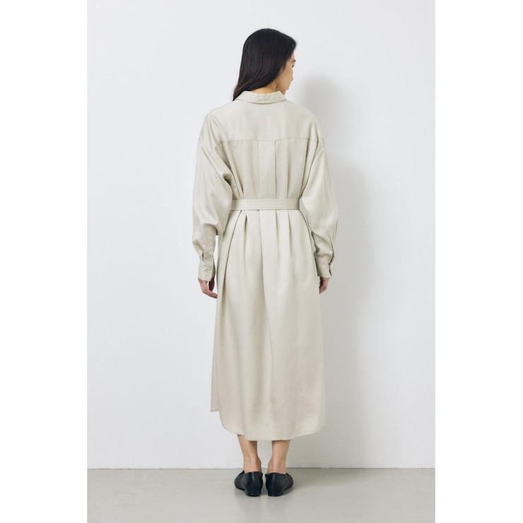 セルロースロングシャツワンピース | AZUL BY MOUSSY | 詳細画像14 