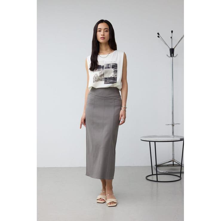 C/T冷感 スーパーストレッチ美タイトスカート | AZUL BY MOUSSY | 詳細画像16 