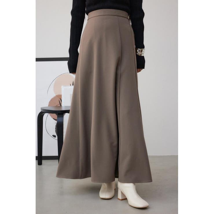 D/BEG3 | マットサテンナロースカート | AZUL BY MOUSSY