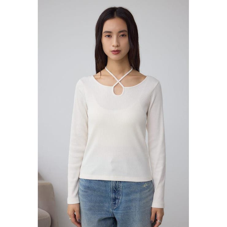 チョーカータイトトップス | AZUL BY MOUSSY | 詳細画像4 