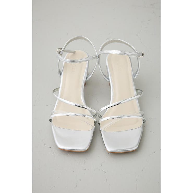 クリアヒールナローストラップサンダル | AZUL BY MOUSSY | 詳細画像17 