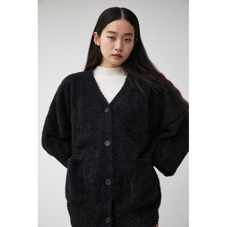 SHAGGY KNIT CARDIGAN[品番：AZLW0020330]｜AZUL BY MOUSSY（アズール