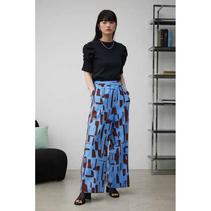 ジオメトリックパターンイージーパンツ | AZUL BY MOUSSY | 詳細画像26 