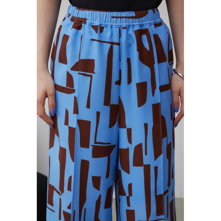 ジオメトリックパターンイージーパンツ | AZUL BY MOUSSY | 詳細画像30 