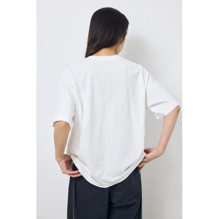 NACピグメントプリントTシャツ | AZUL BY MOUSSY | 詳細画像5 