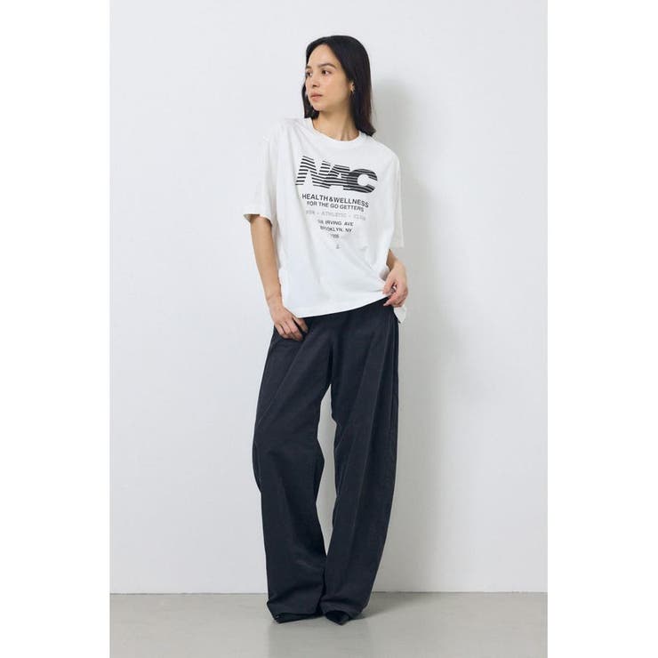 NACピグメントプリントTシャツ | AZUL BY MOUSSY | 詳細画像6 