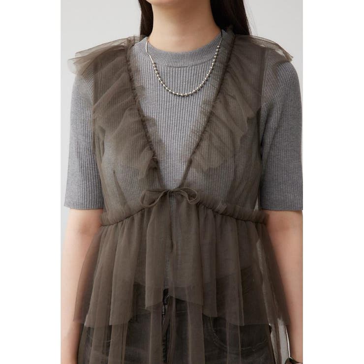 デザインチュールビスチェ | AZUL BY MOUSSY | 詳細画像18 