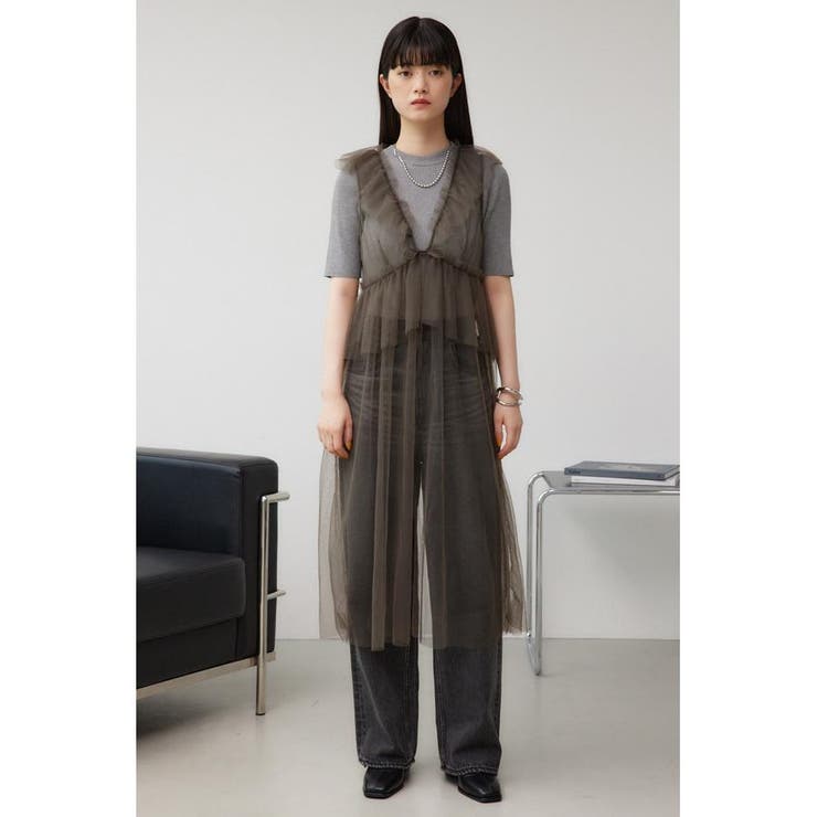 デザインチュールビスチェ | AZUL BY MOUSSY | 詳細画像15 