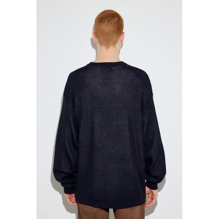 裏配色リネンミックスニットトップス | AZUL BY MOUSSY | 詳細画像6 