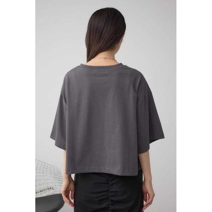 フロッキープリントTシャツ | AZUL BY MOUSSY | 詳細画像34 