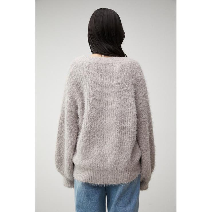 SHAGGY V/N KNIT[品番：AZLW0020472]｜AZUL BY MOUSSY（アズールバイ