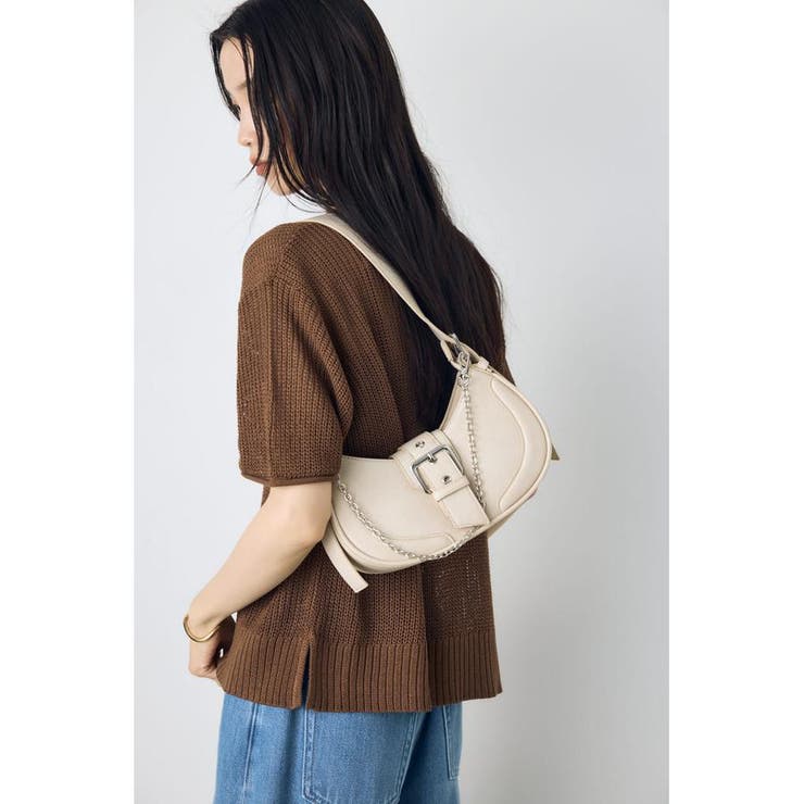 バックルベルトワンハンドルトートバッグ | AZUL BY MOUSSY | 詳細画像2 