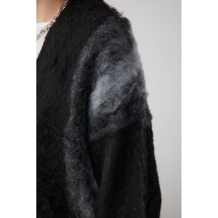 グラデーションシャギーニットカーディガン | AZUL BY MOUSSY | 詳細画像9 