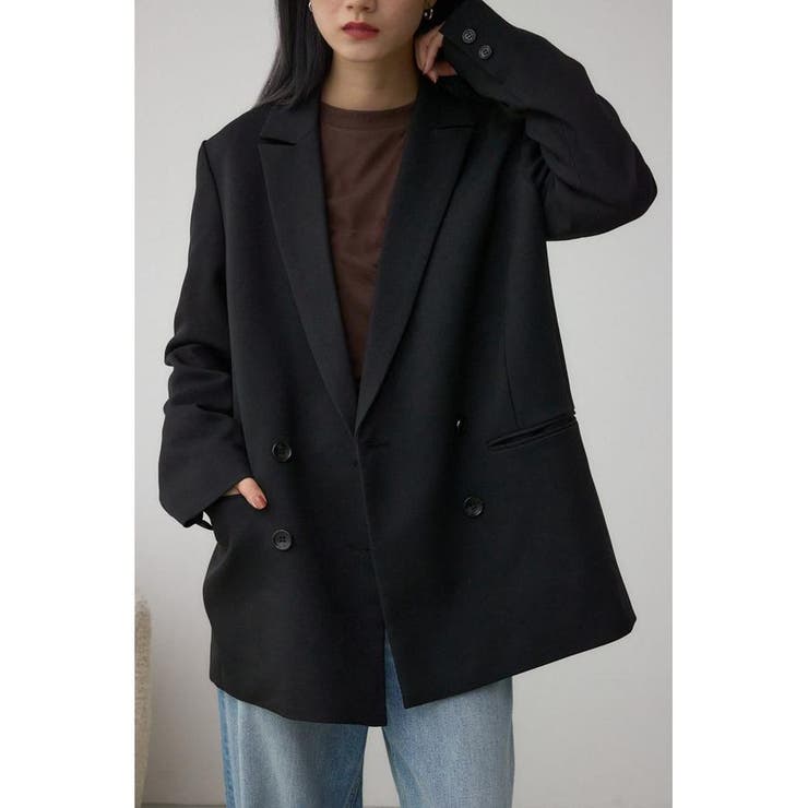 BLK | 素材アソートテーラードジャケット | AZUL BY MOUSSY