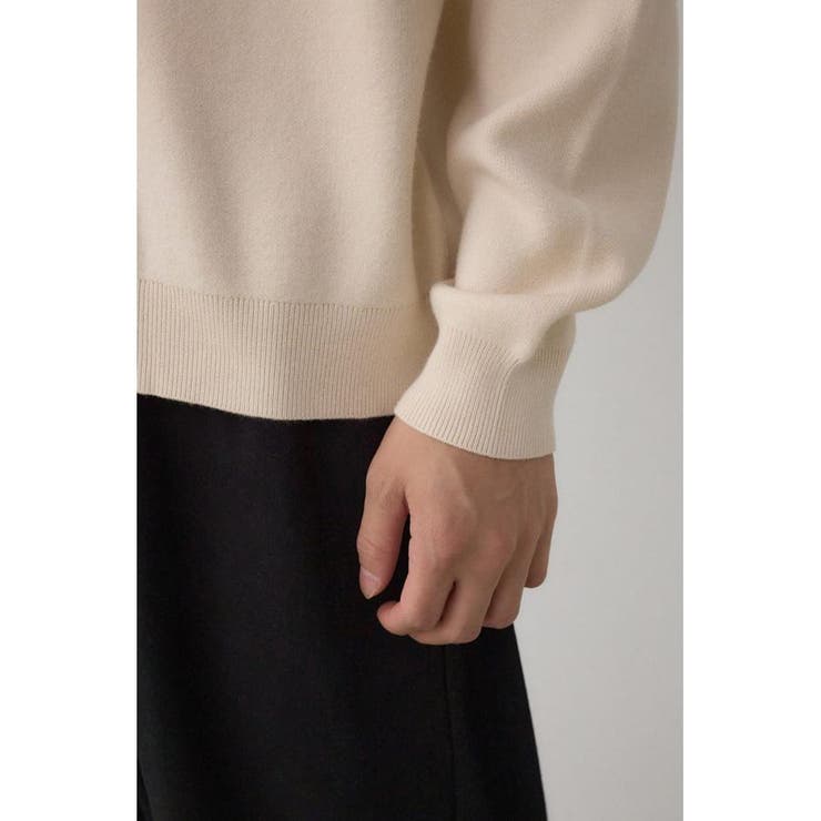 スムースニットVネックトップス | AZUL BY MOUSSY | 詳細画像10 