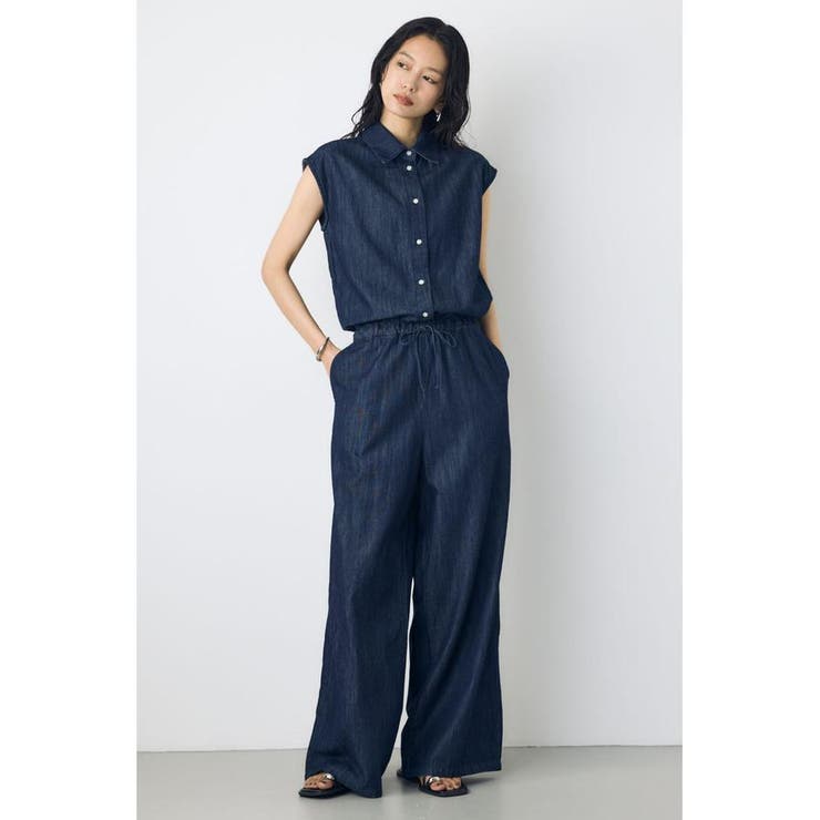 ライトオンスデニムオールインワン | AZUL BY MOUSSY | 詳細画像14 
