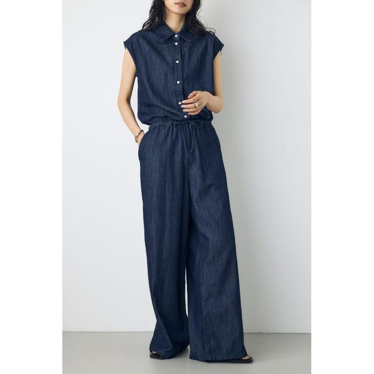 ライトオンスデニムオールインワン | AZUL BY MOUSSY | 詳細画像15 