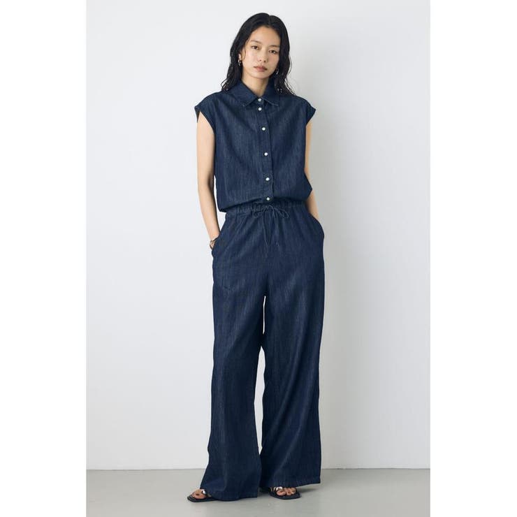One Wash1 | ライトオンスデニムオールインワン | AZUL BY MOUSSY
