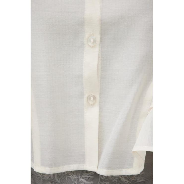 オーガンジーフリルベスト | AZUL BY MOUSSY | 詳細画像11 