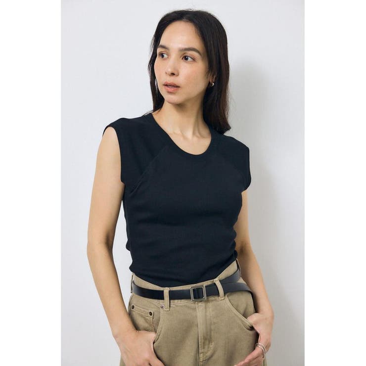 カップ付きノースリーブトップス | AZUL BY MOUSSY | 詳細画像14 