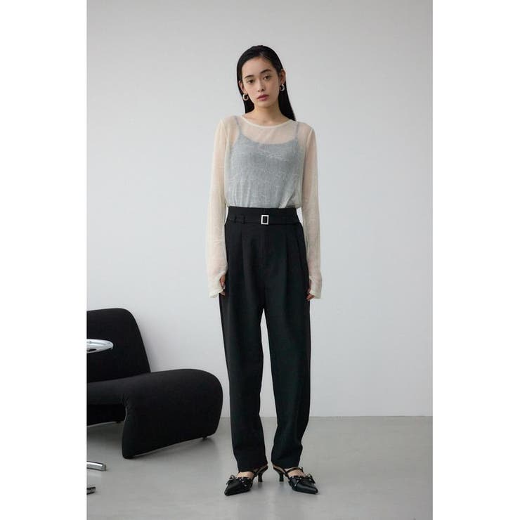 シュリンクチュールトップス | AZUL BY MOUSSY | 詳細画像3 