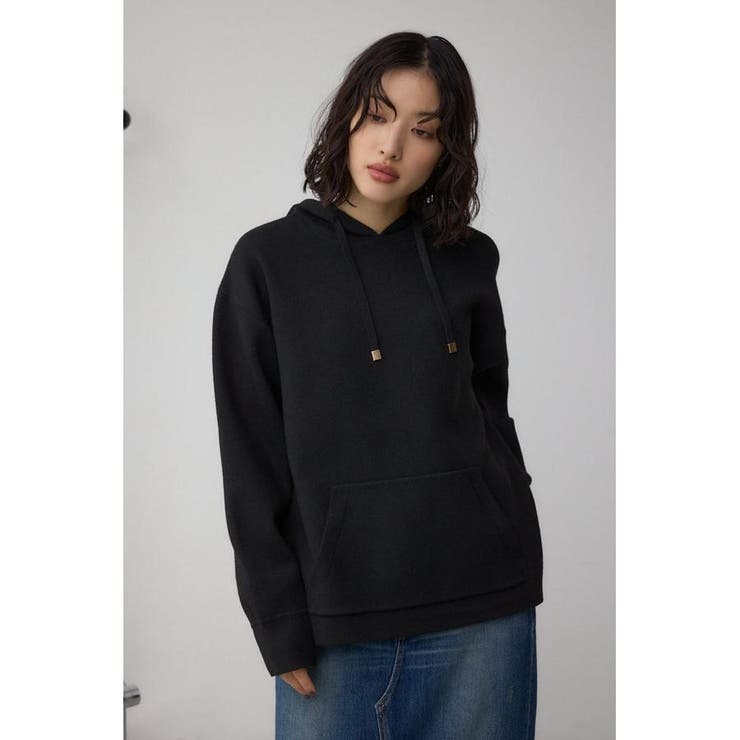 スウエッターニットパーカー | AZUL BY MOUSSY | 詳細画像2 